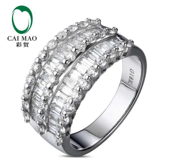 彩貿(mào)工廠價(jià)豪華排鉆NGTC 18K白金鉆石戒指133 珠寶首飾的開(kāi)發(fā)與銷(xiāo)售策略